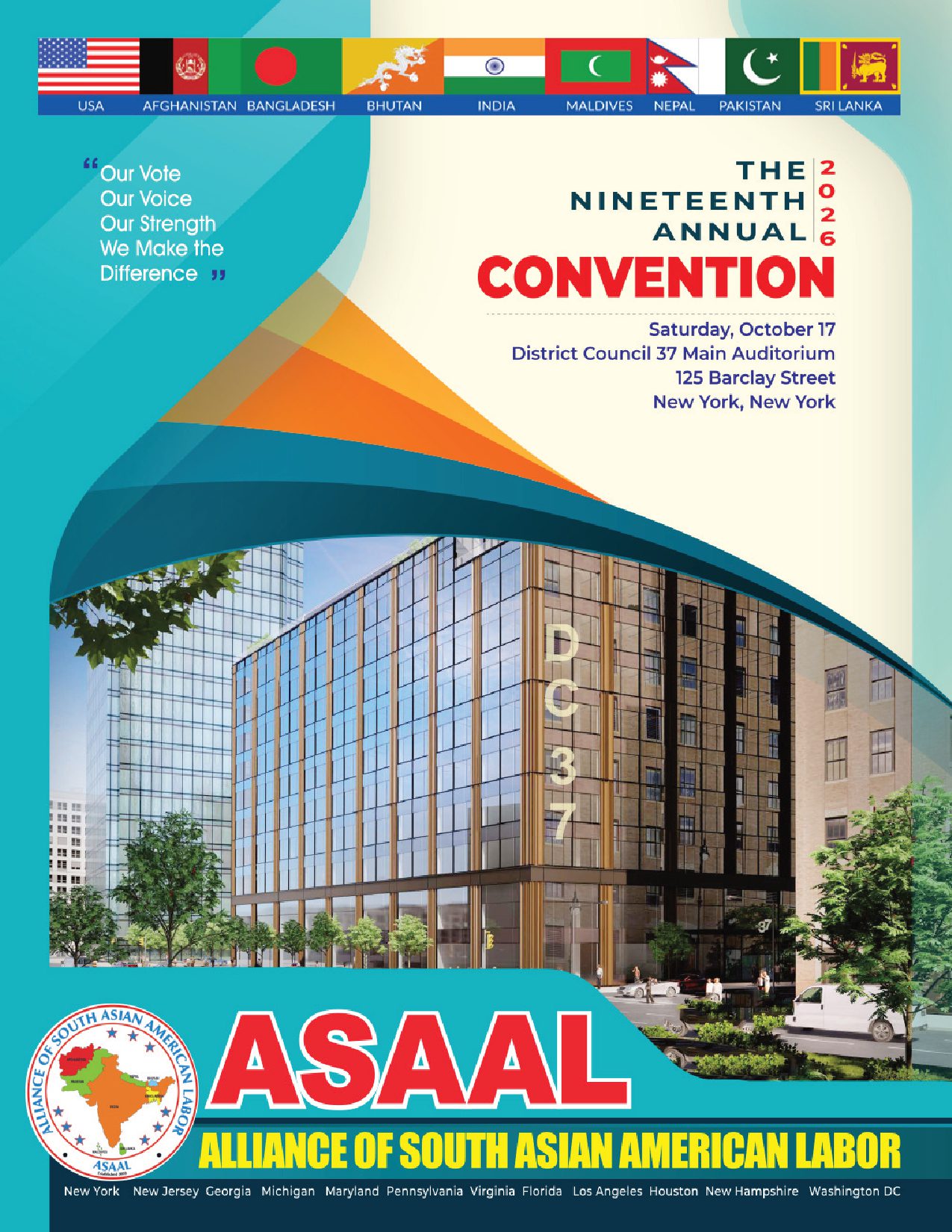 Cover of the ASAAL 19th Annual Convention Journal 2026